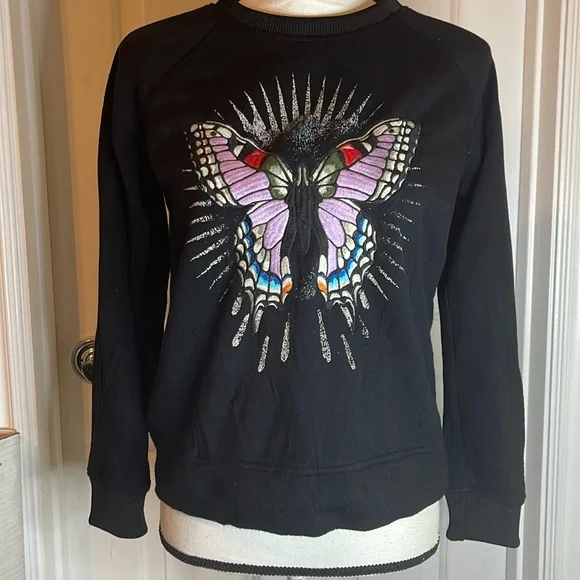 Maje Butterfly Sweatshirt - Picture 2 of 6